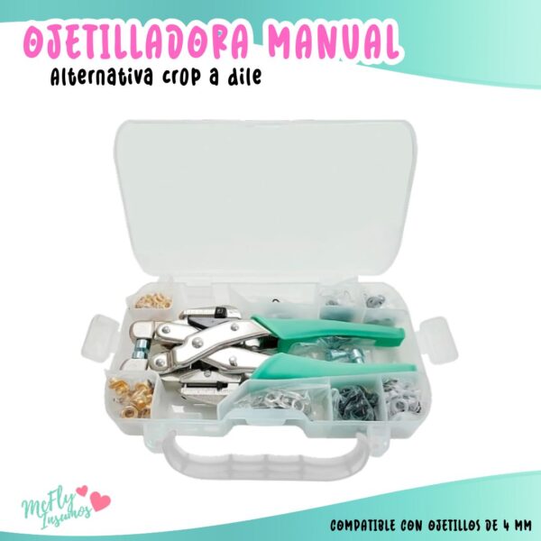 Ojetilladora Manual / Alternativa Crop a Dile