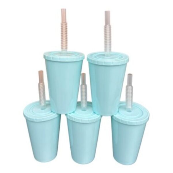 Vaso pastel x Docena / CELESTE 350 ML
