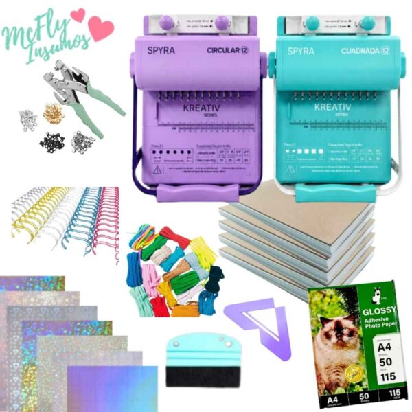 Kit emprende encuadernación SPYRA