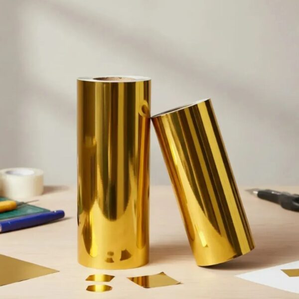 Vinilo decorativo DORADO ESPEJO / 5 metros